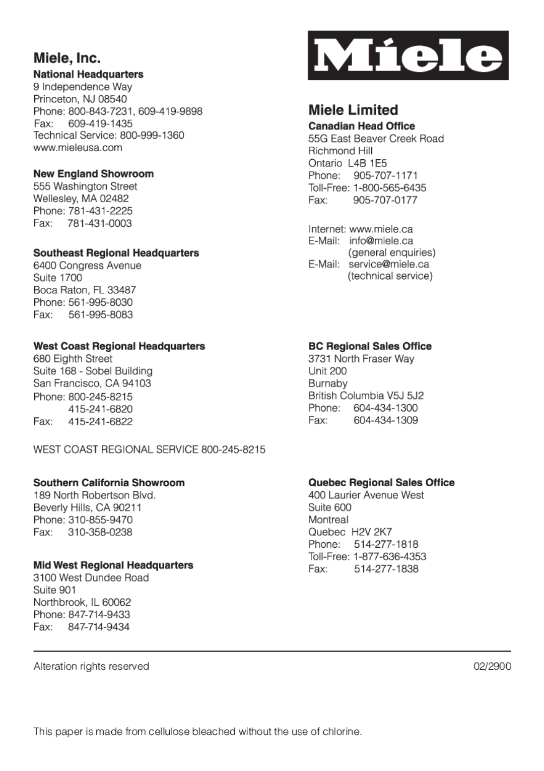 Miele KM 408-1 manual 