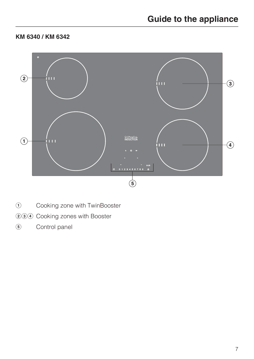 Miele KM 6314, KM 6342, KM 6317, KM 6318 installation instructions KM 6340 / KM 