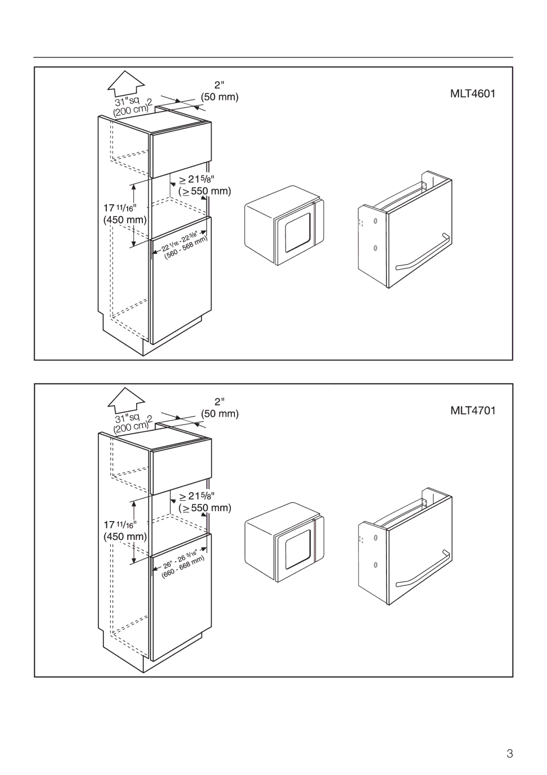 Miele MLT 4701, MLT 4601, MLT 4801 manual 