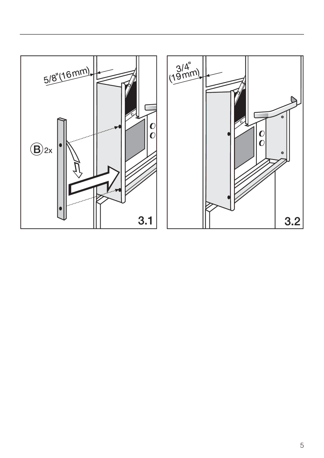 Miele MLT 75 installation instructions 