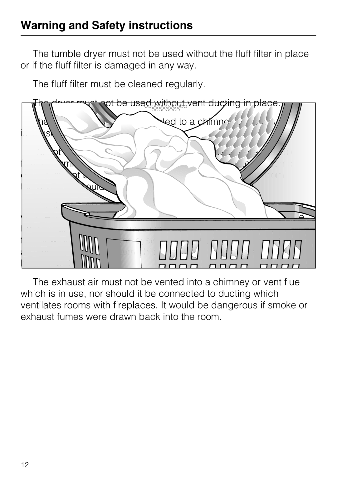 Miele T 8722 operating instructions 