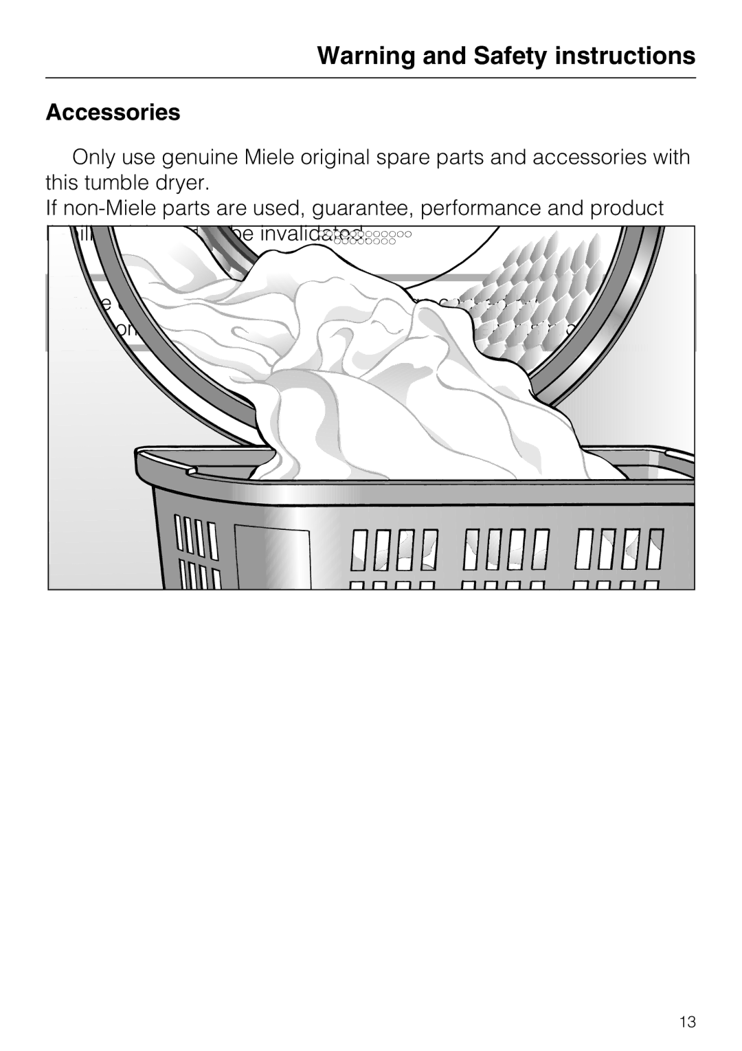 Miele T7944C operating instructions Accessories 