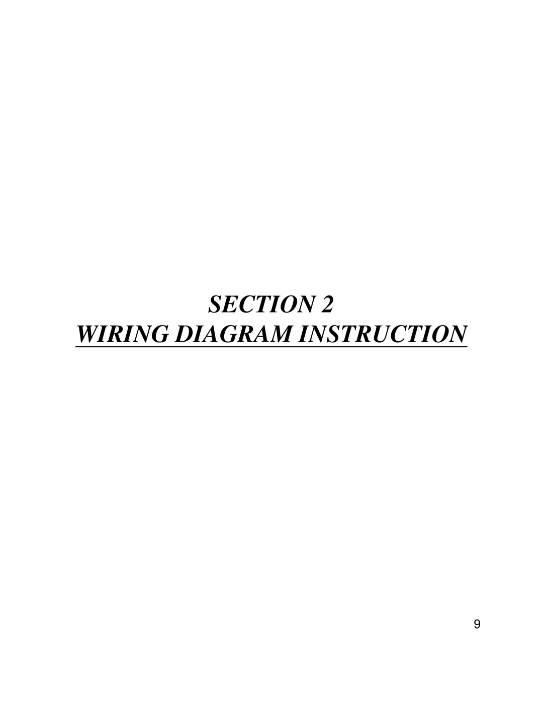 Miele T9800HRT service manual Section Wiring Diagram Instruction 