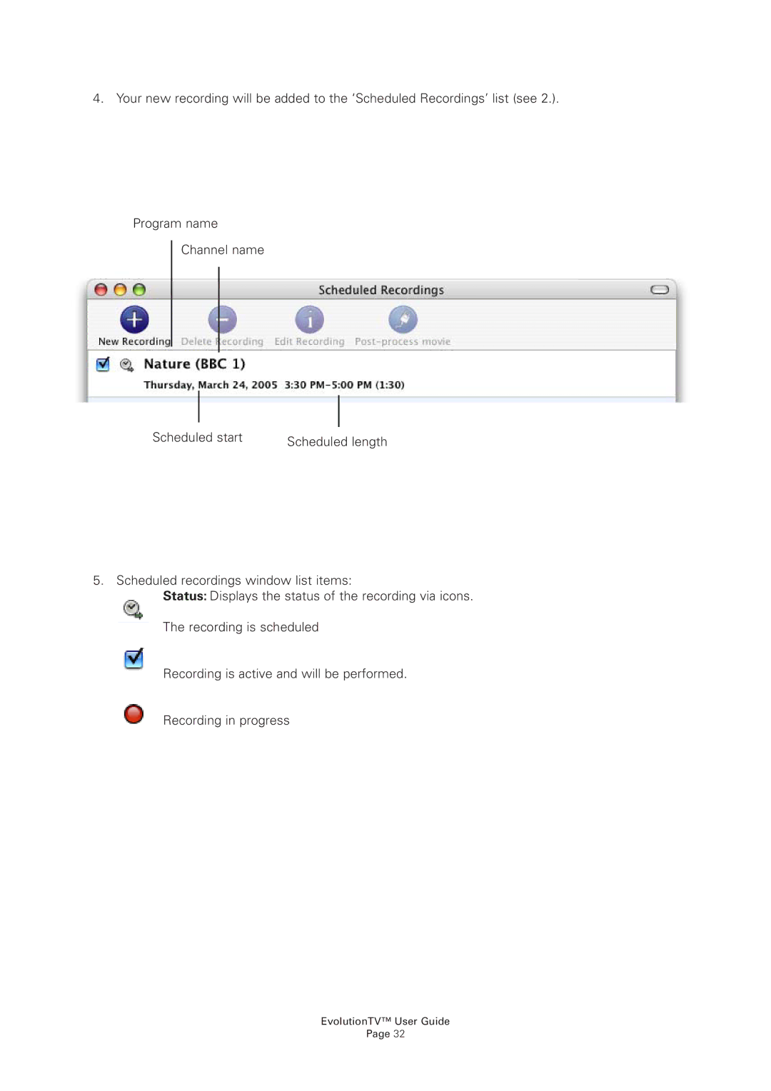 Miglia Technology manual EvolutionTV User Guide 