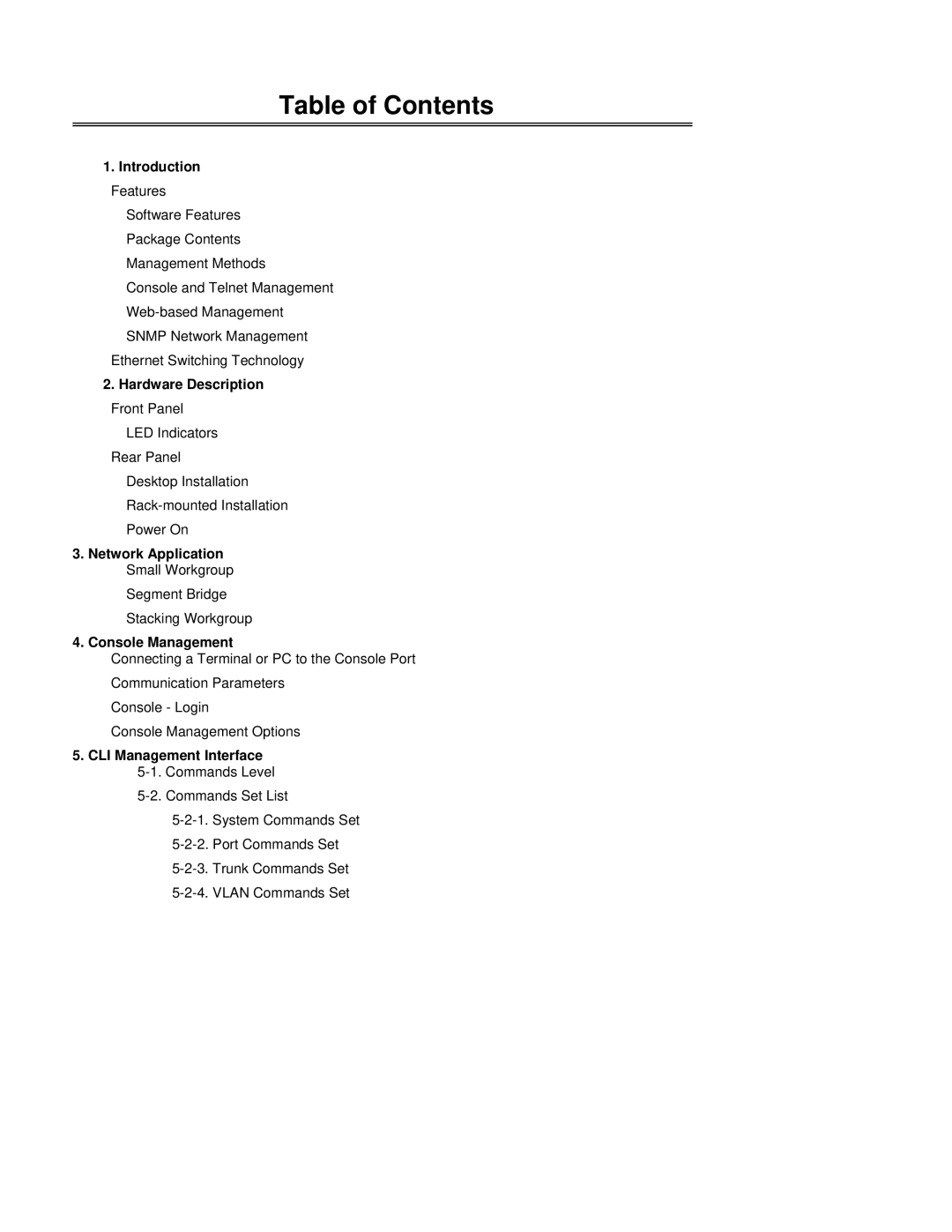 Milan Technology MIL-SM2401M-STK manual Table of Contents 