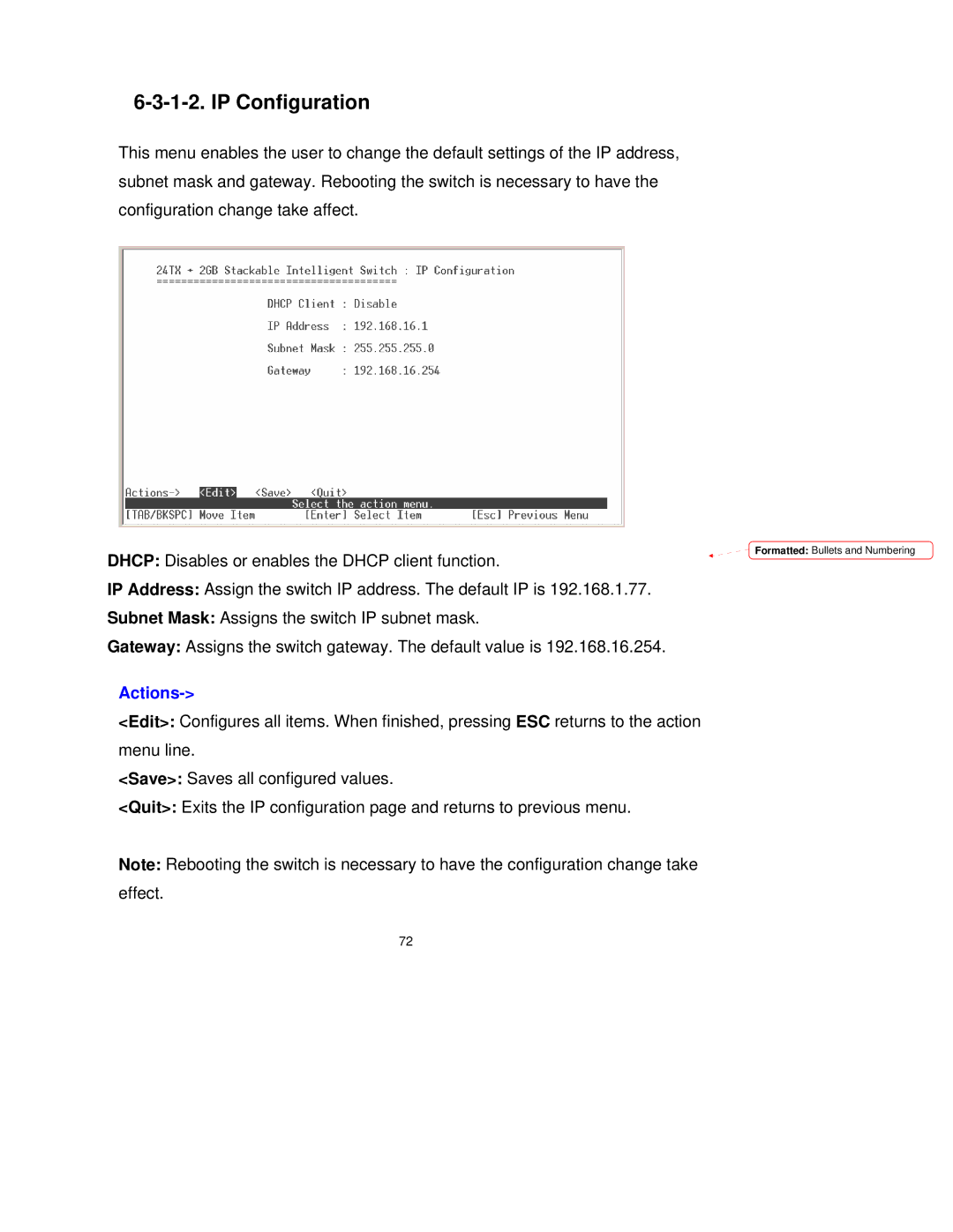 Milan Technology MIL-SM2401M-STK manual IP Configuration 