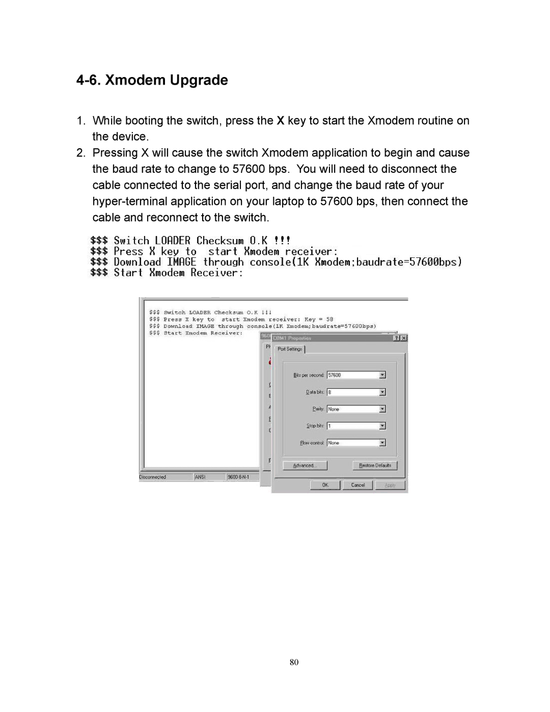 Milan Technology MIL-SM2401M manual Xmodem Upgrade 