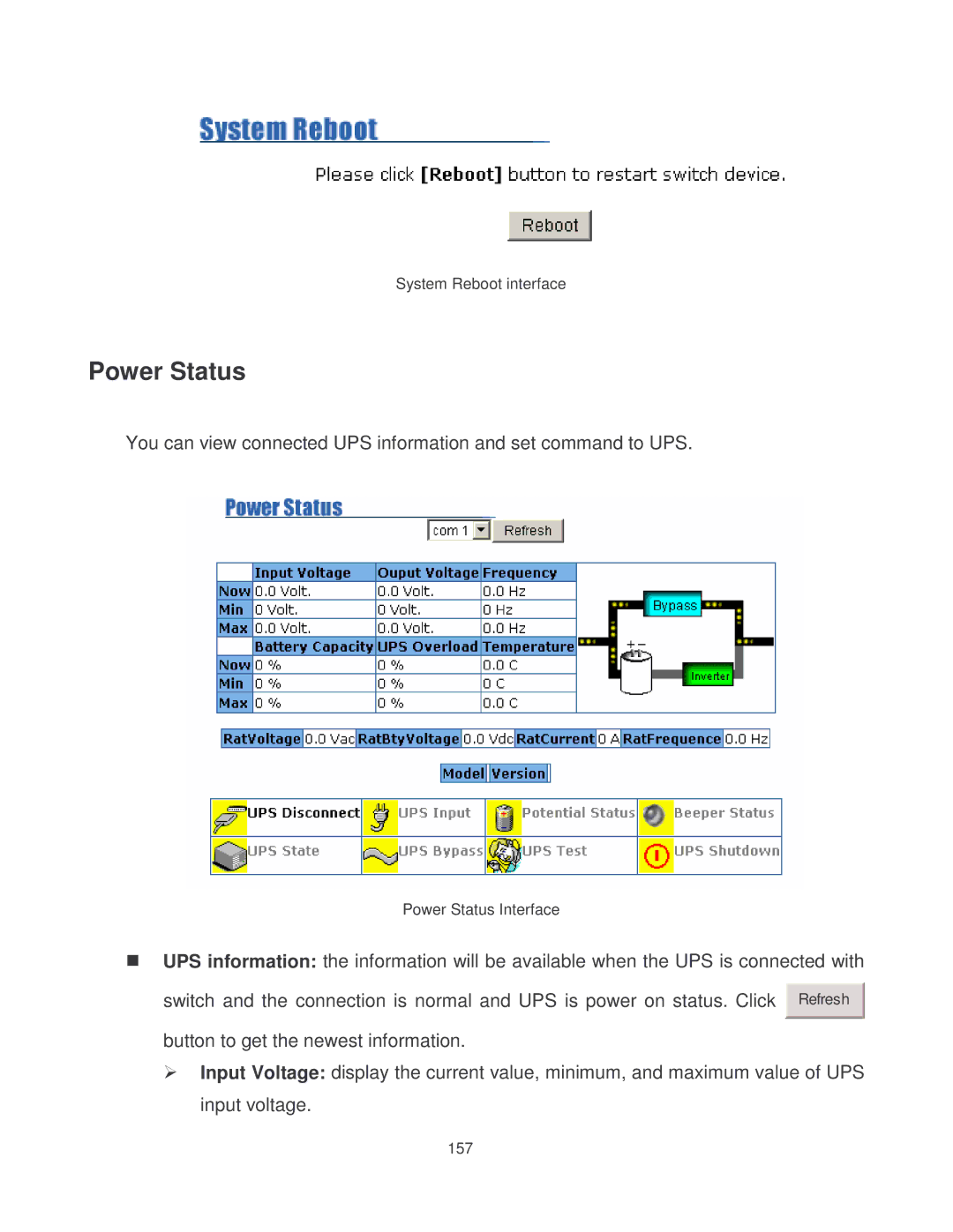 Milan Technology MIL-SM2401MAF manual Power Status 