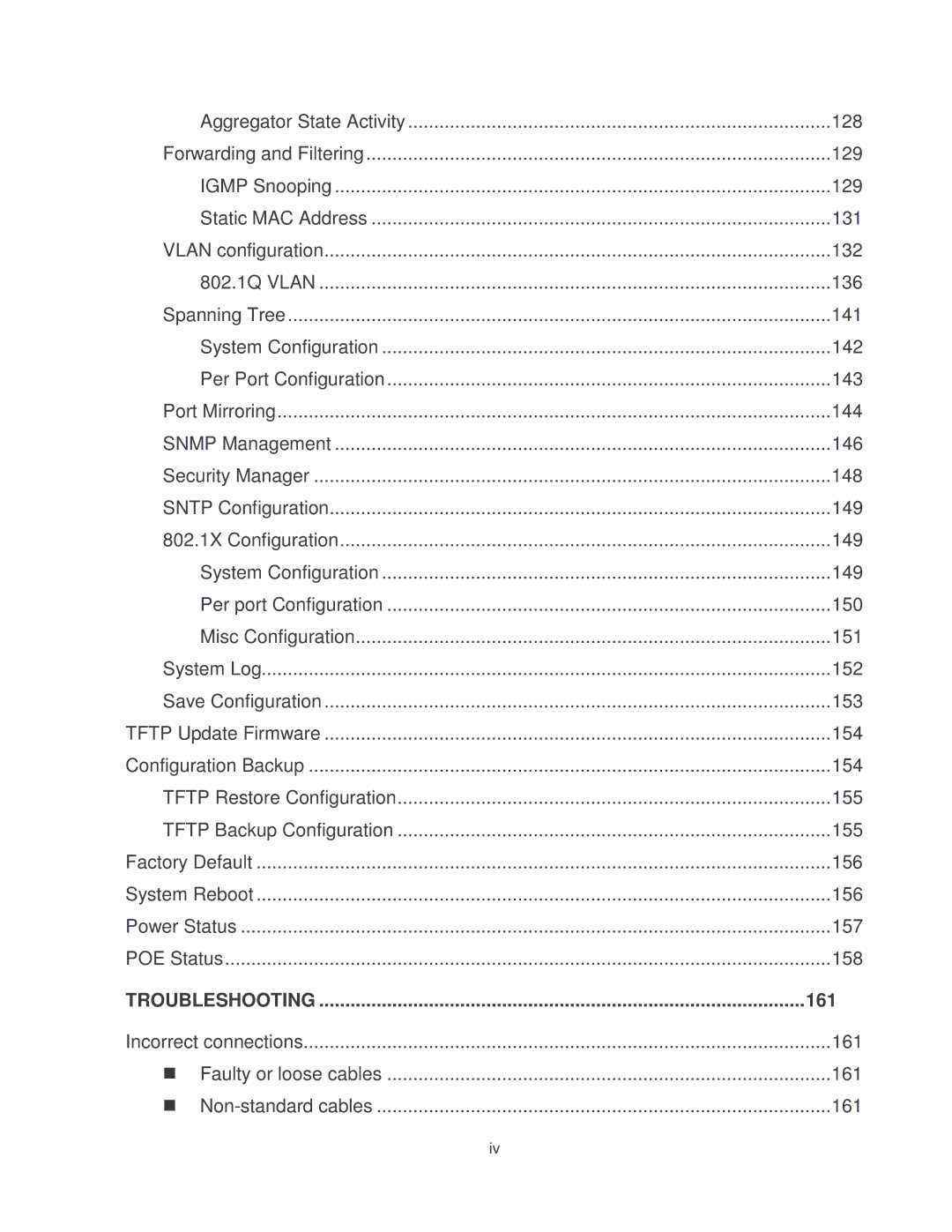 Milan Technology MIL-SM2401MAF manual Aggregator State Activity 128 