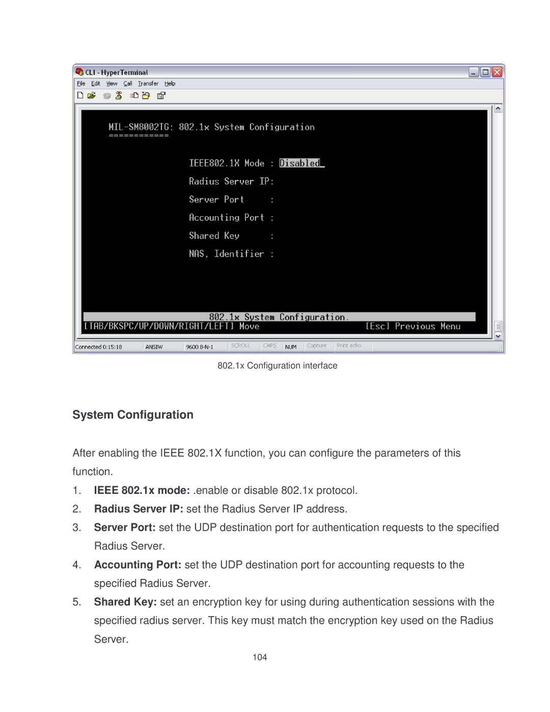 Milan Technology MIL-SM8002TG manual System Configuration 