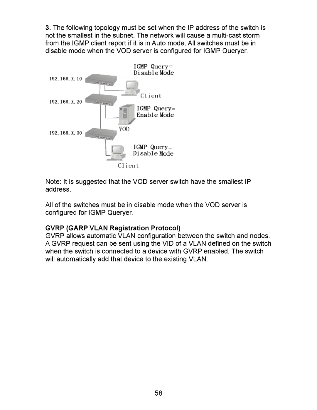 Milan Technology MIL-SM800P, MIL-SM801P, MIL-SM801G manual Gvrp Garp Vlan Registration Protocol 