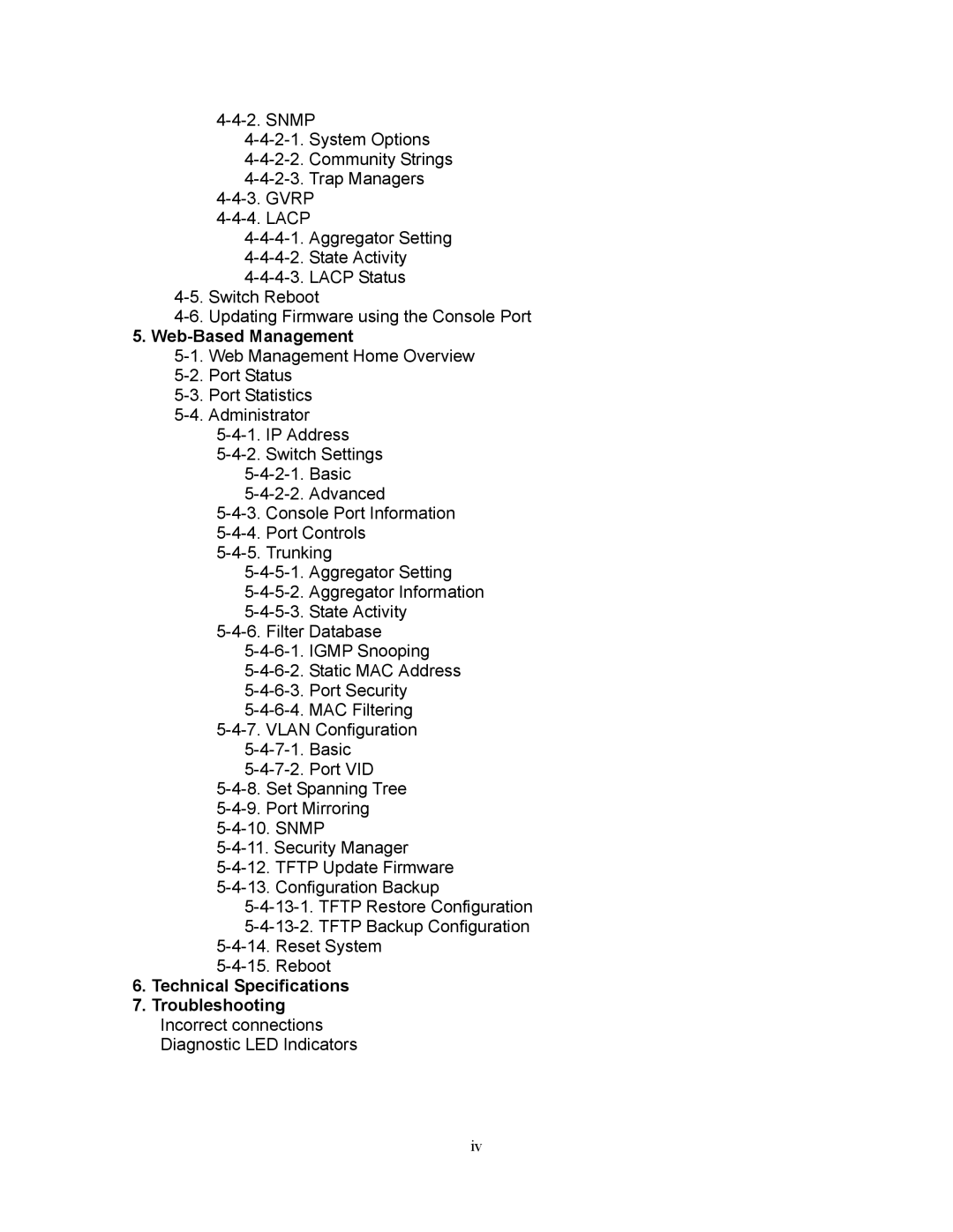 Milan Technology MIL-SM808G manual Technical Specifications 