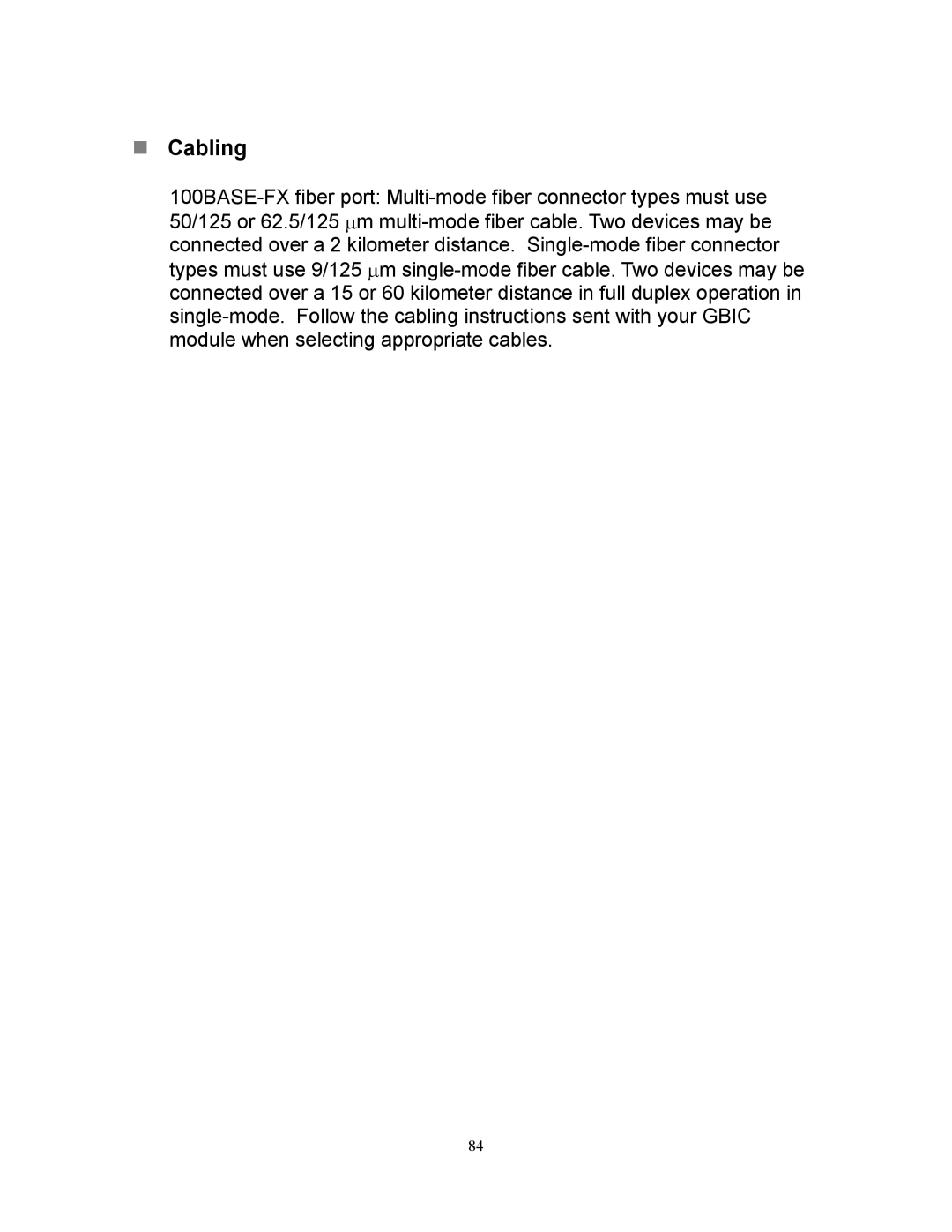 Milan Technology MIL-SM808G manual „ Cabling 