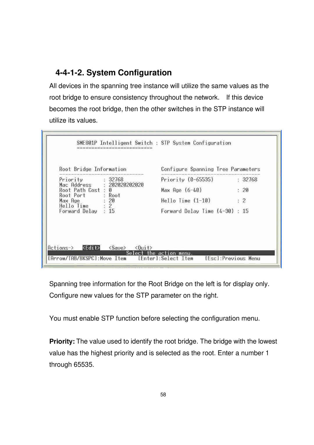 Milan Technology MIL-SME801GLX, MIL-SME801P, MIL-SME801GSX manual System Configuration 