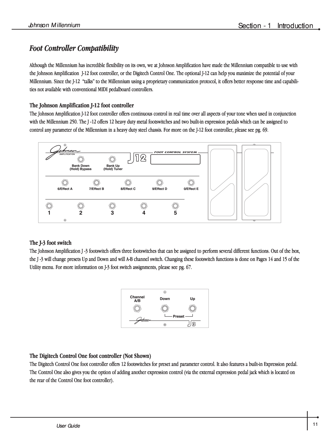 Millennium Enterprises Integrated Modeling Amplifier manual Foot Controller Compatibility, Introduction, User Guide 