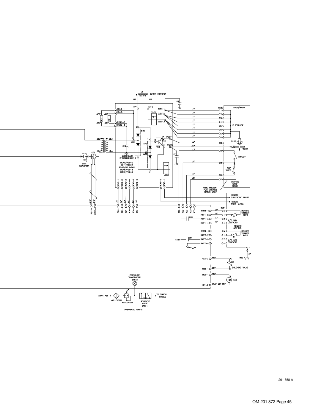 Miller Electric 1251, ICE-100TM manual 201 858-A 