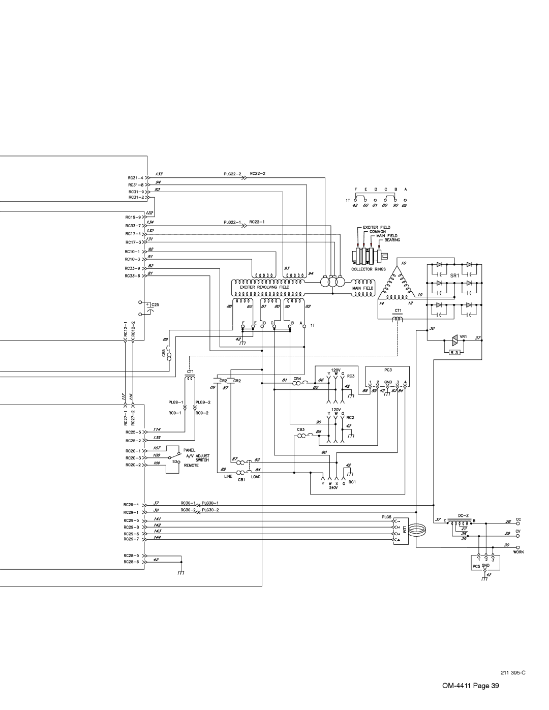 Miller Electric 301 G manual 211 395-C 