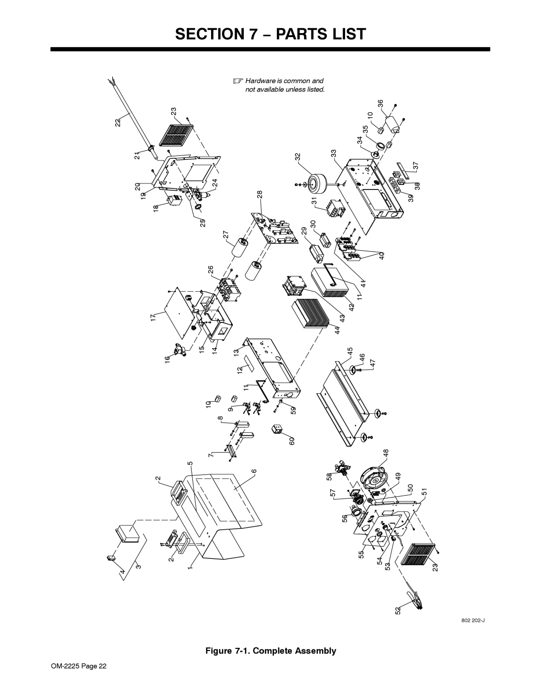 Miller Electric 3080, ICE-80CX manual Parts List 