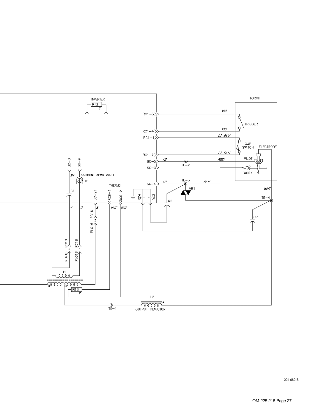 Miller Electric ICE-27T, 375 X-TREME manual 224 682-B 