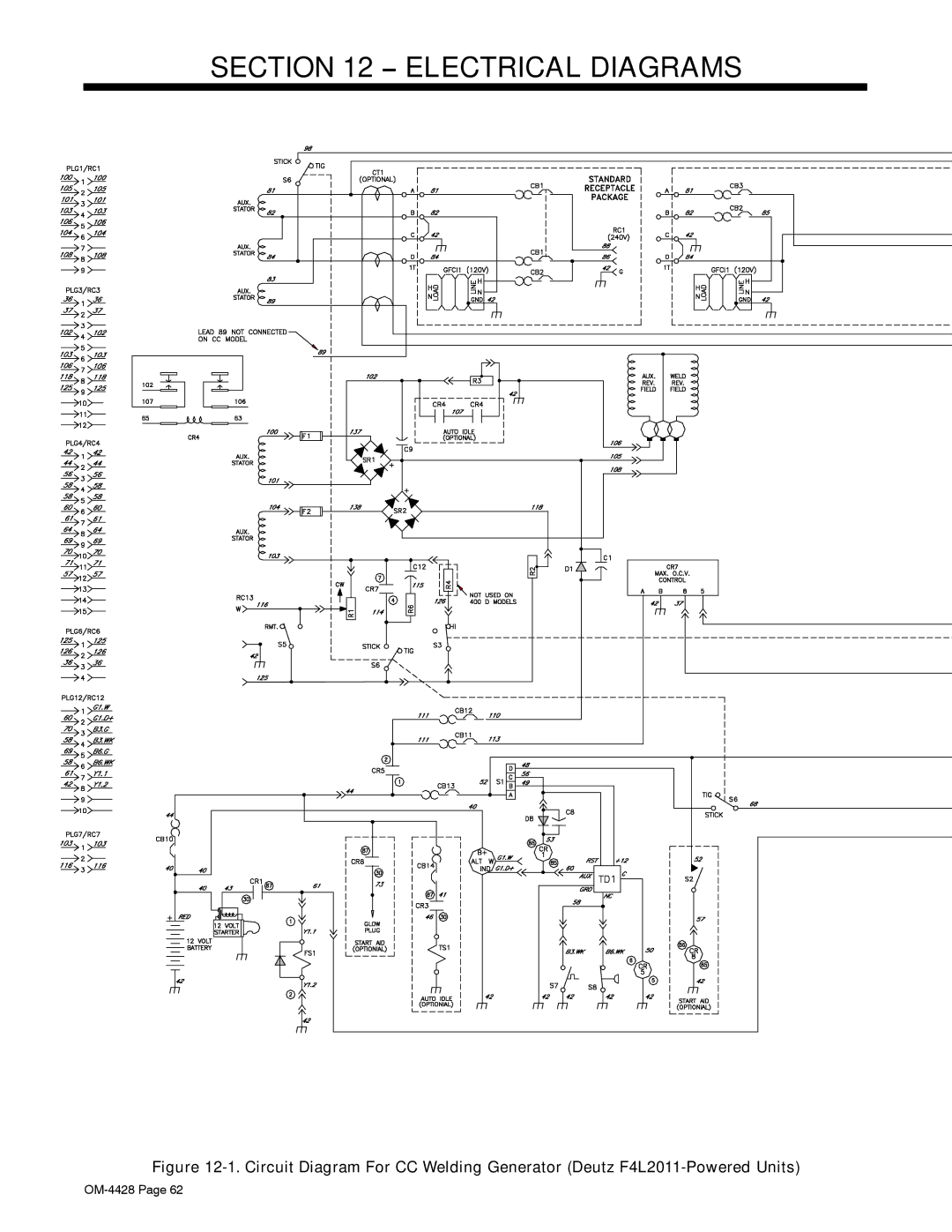 Miller Electric 600 X, 500D manual Electrical Diagrams 