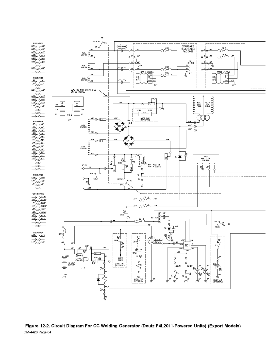 Miller Electric 600 X, 500D manual OM-4428 