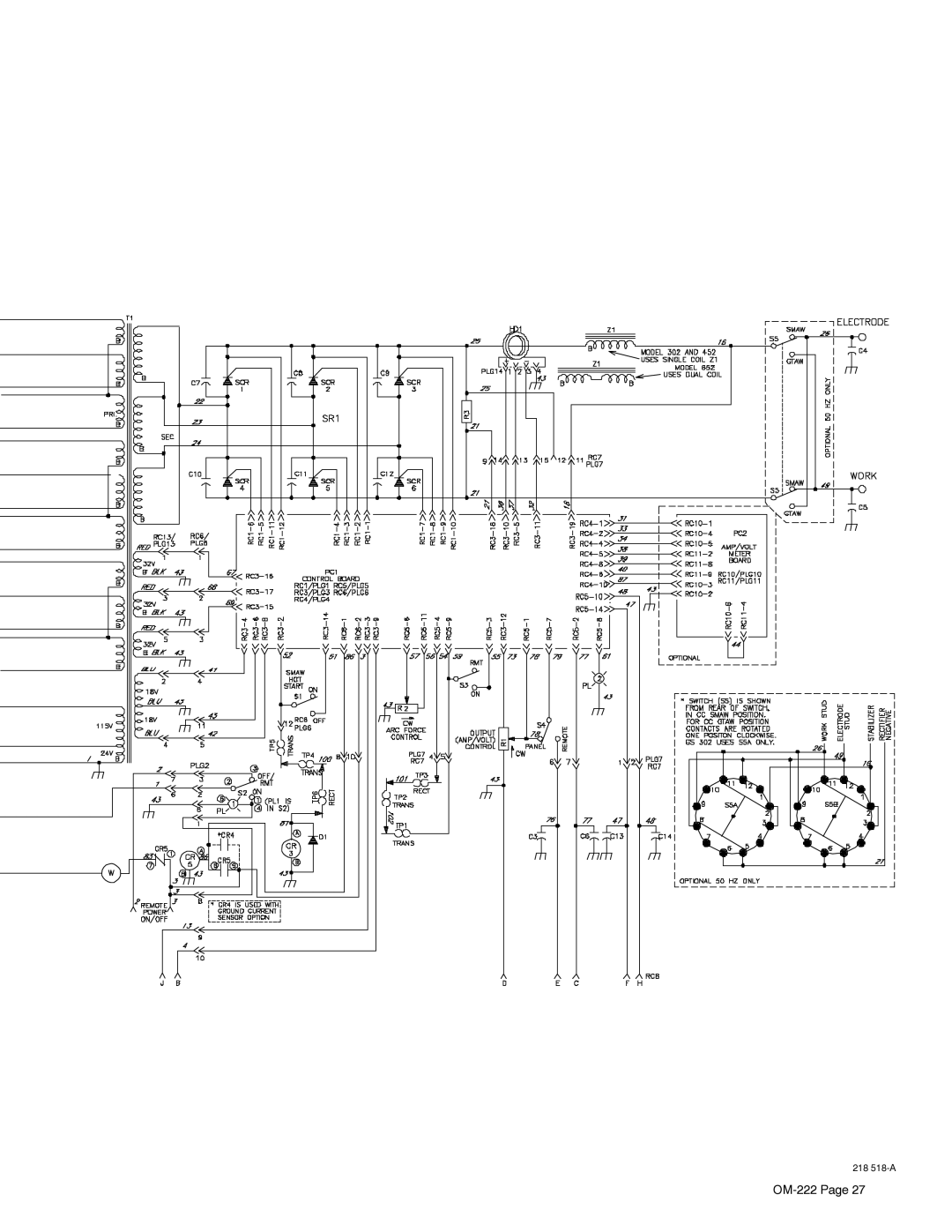 Miller Electric 852 manual 218 518-A 