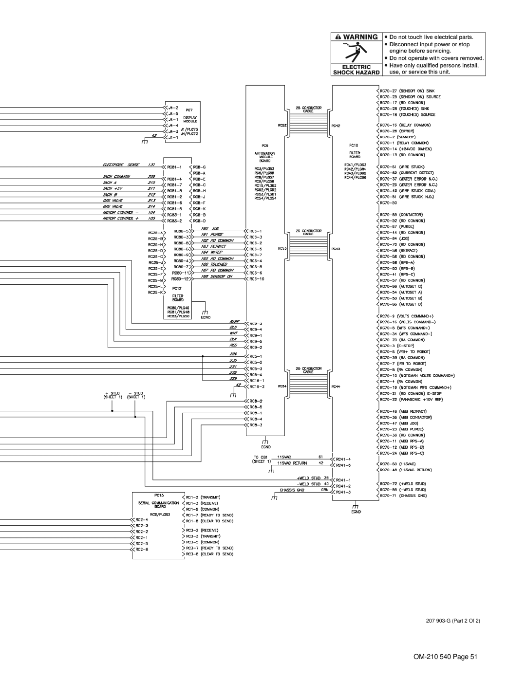 Miller Electric Auto-Axcess 450 manual 207 903-G Part 2 