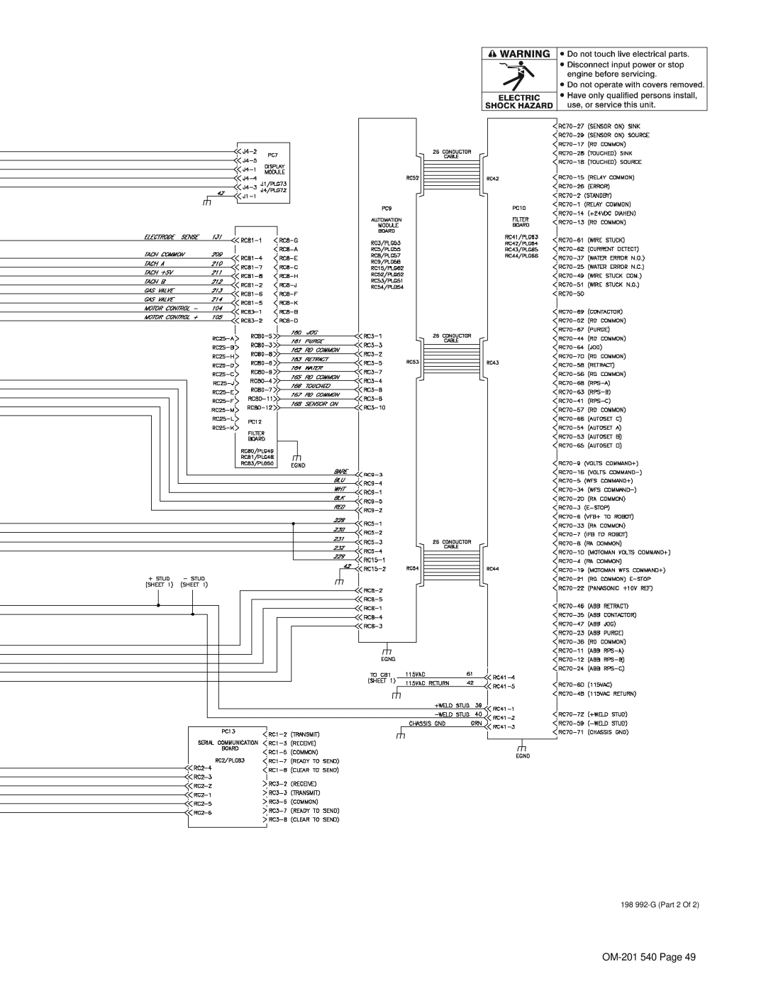 Miller Electric Auto Axcess 675 manual 198 992-G Part 2 