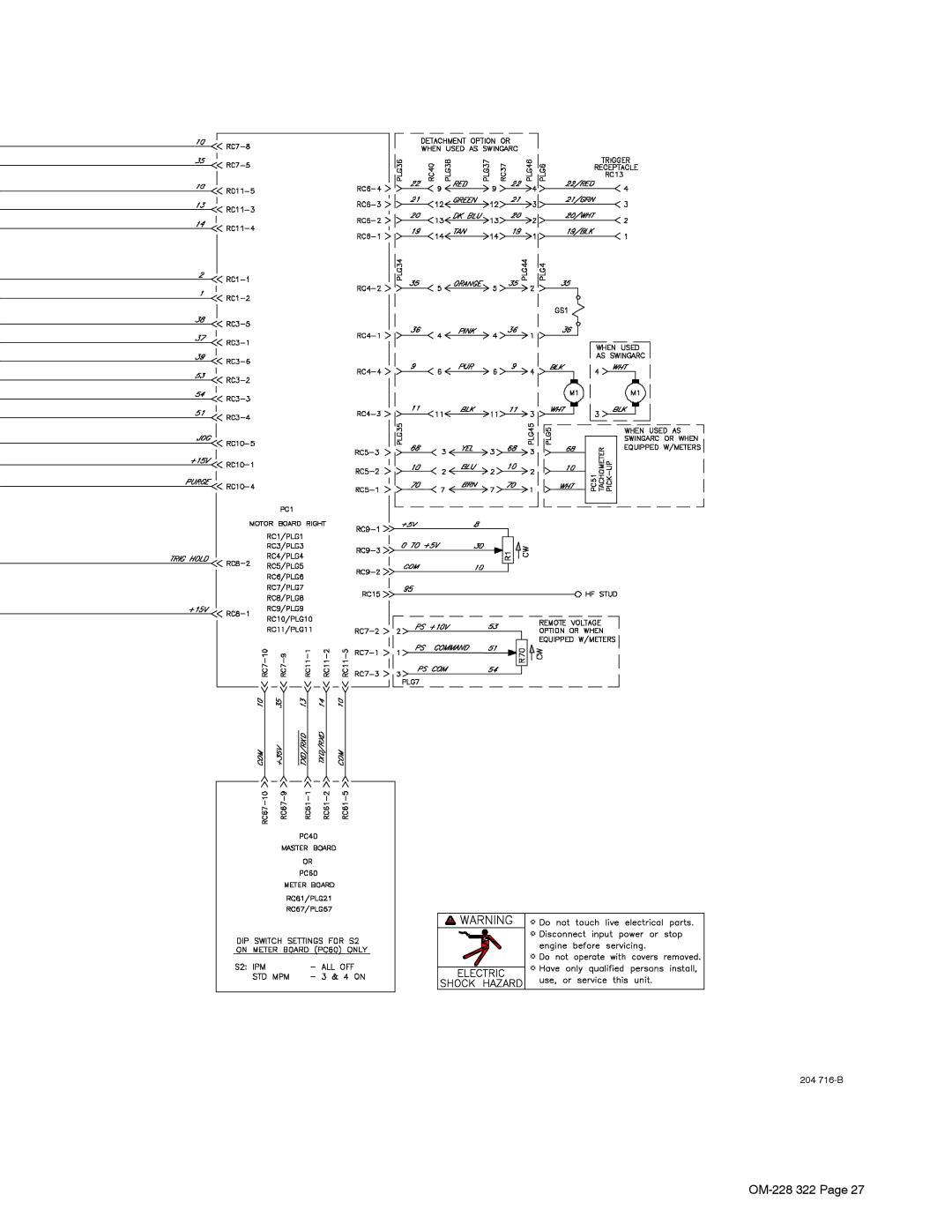 Miller Electric D-75D, D-75S manual 204 716-B 