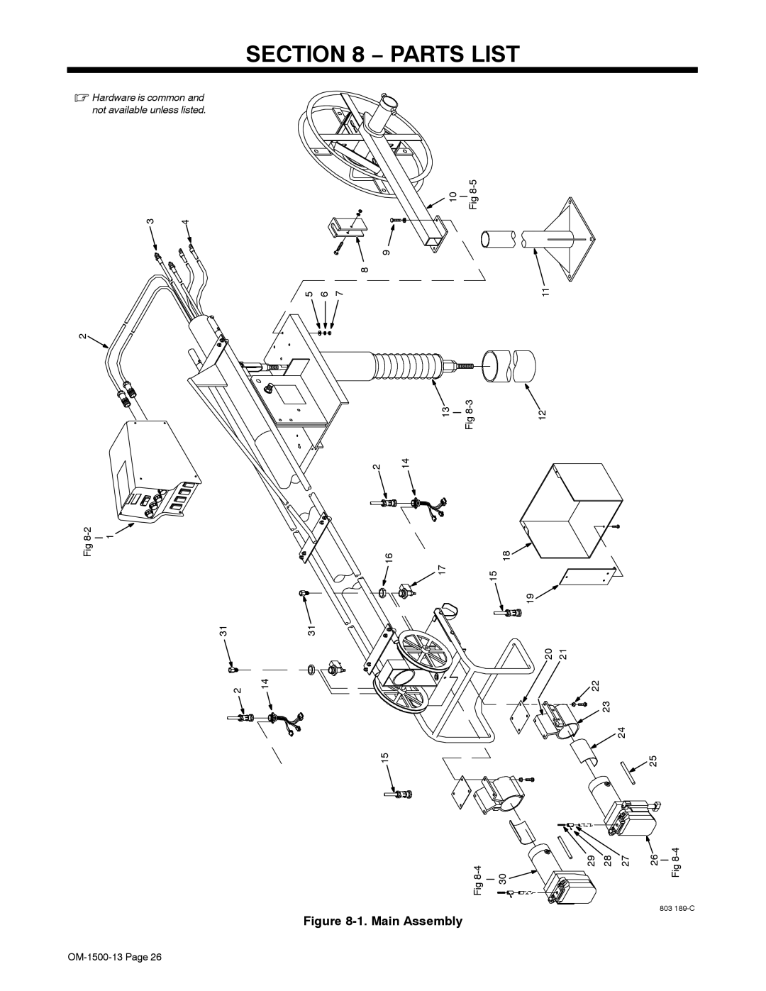 Miller Electric DS-74D12, DS-74S12, DS-74S16, and DS-74D16 manual Parts List 