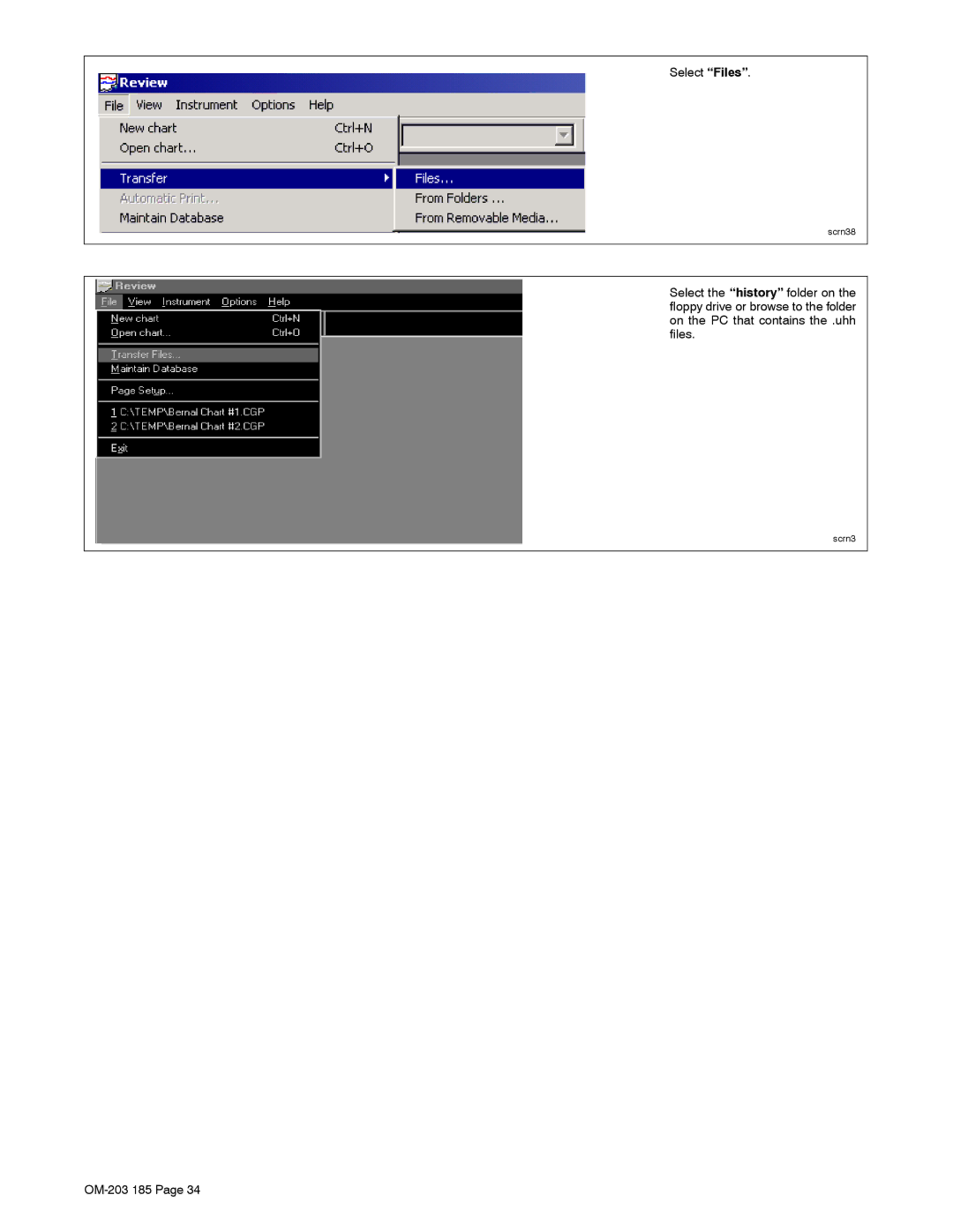 Miller Electric IH, TS manual Select Files 