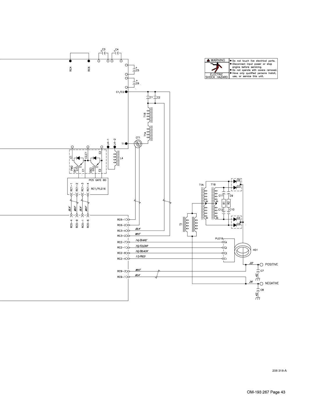 Miller Electric Invision 456MP manual 206 318-A 