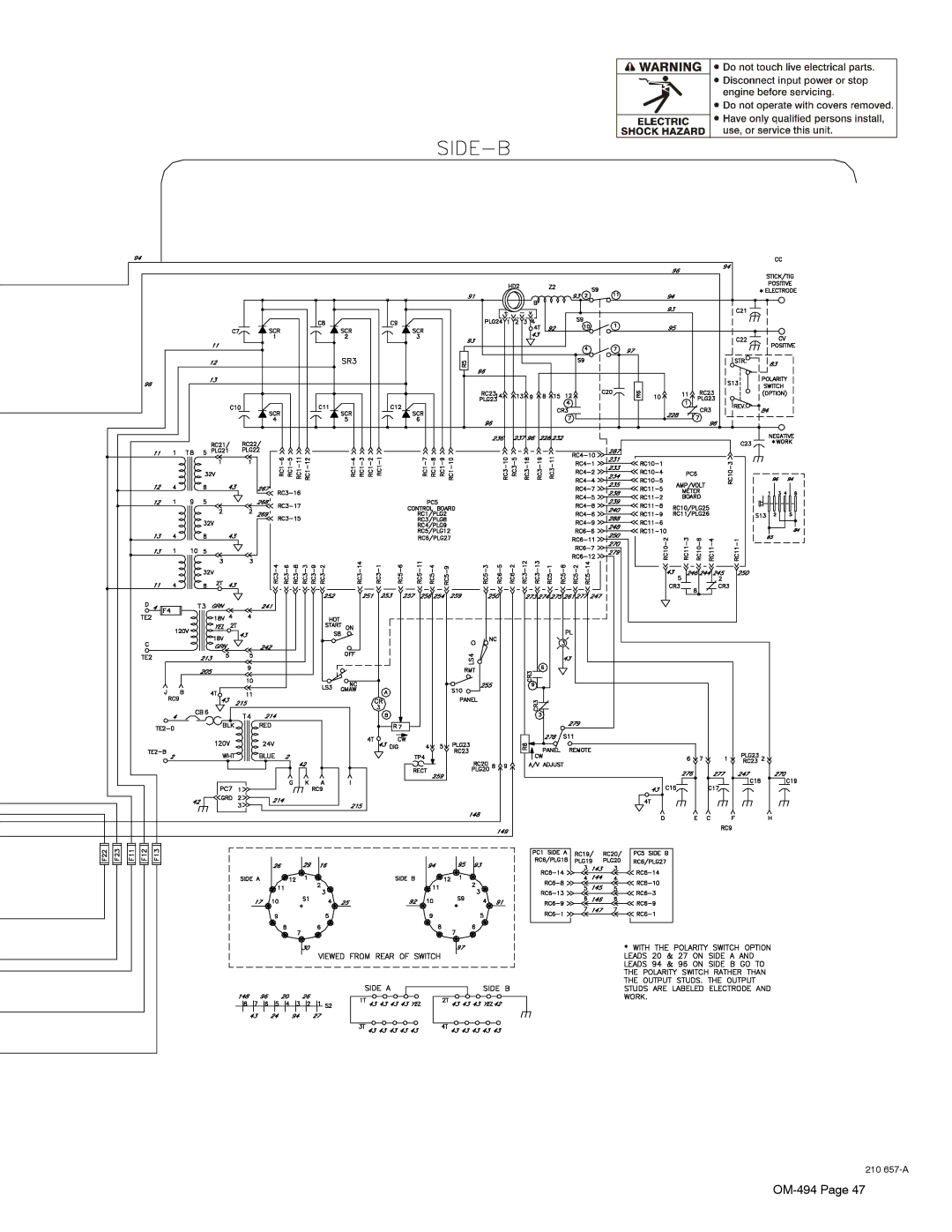 Miller Electric Miller DU-OP manual 210 657-A 