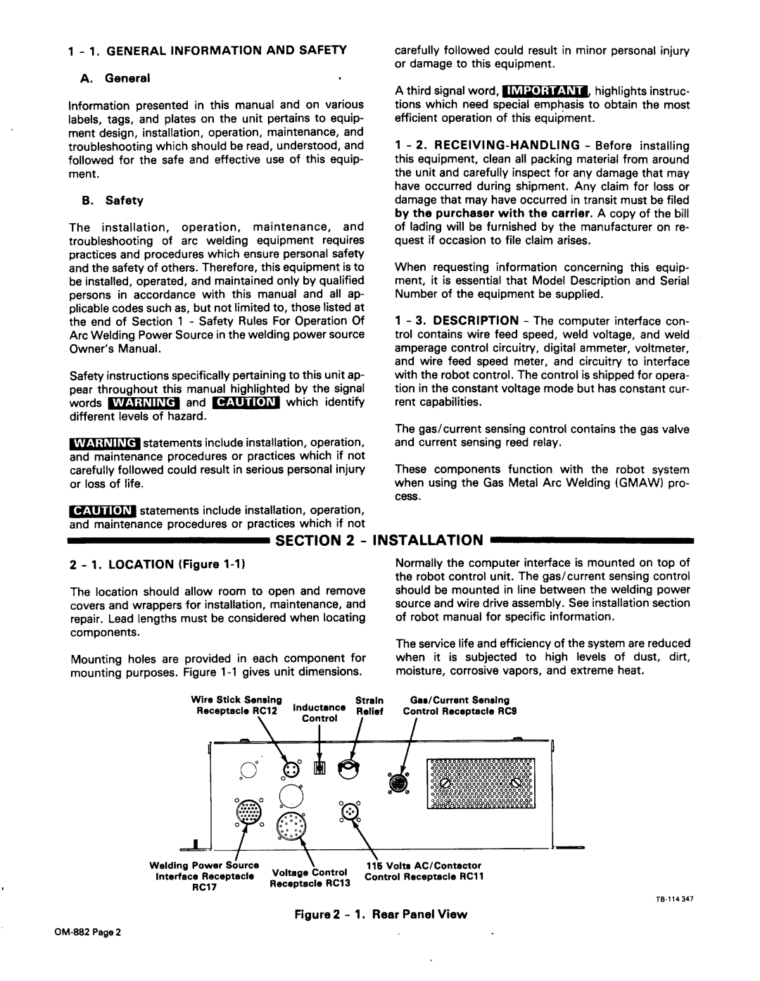 Miller Electric 350, MR-5 manual 