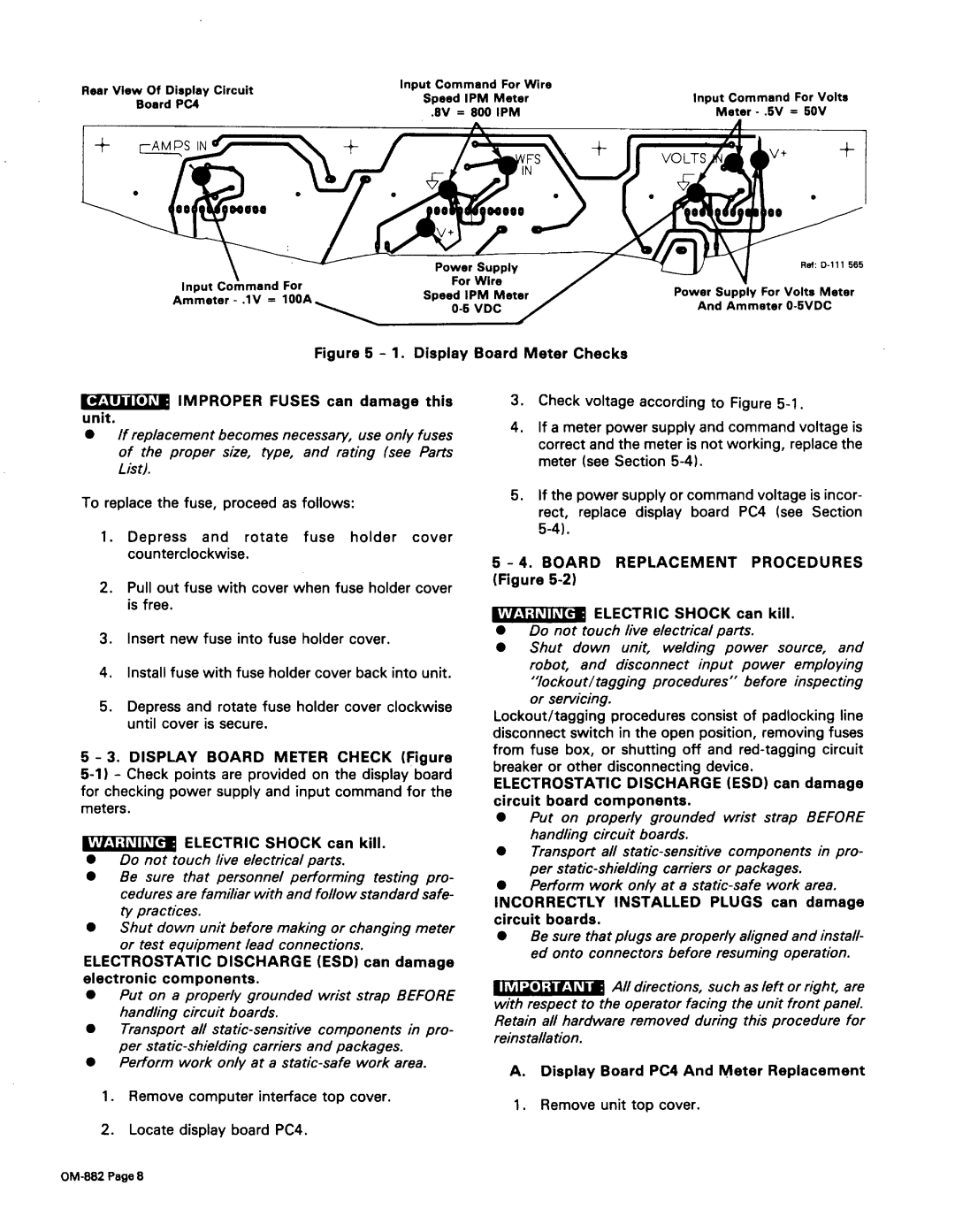 Miller Electric 350, MR-5 manual 