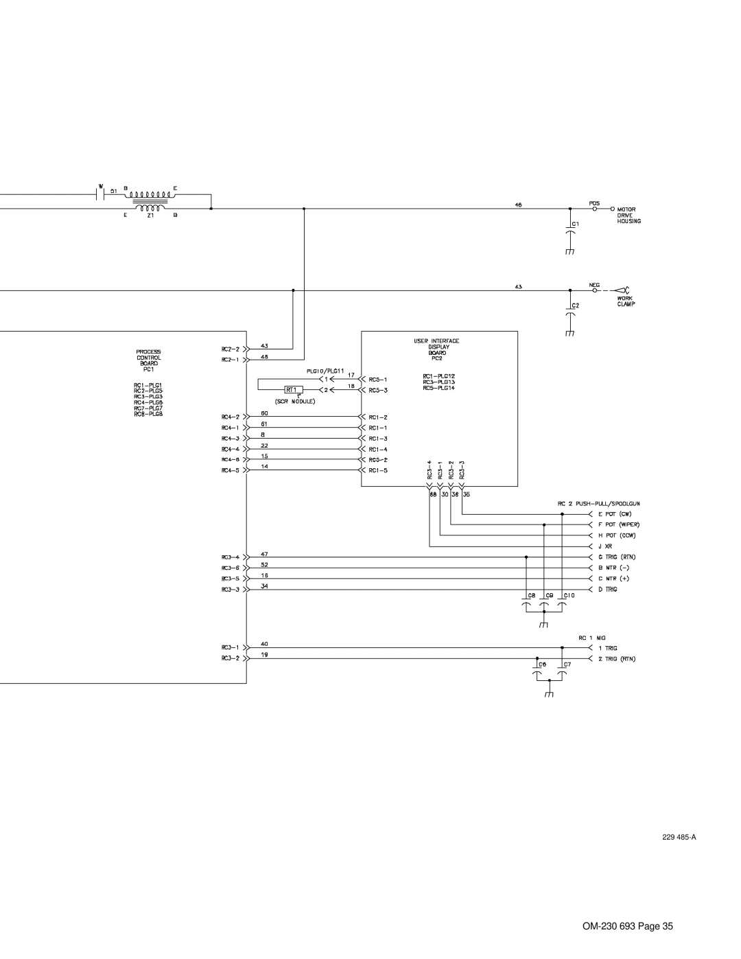 Miller Electric OM-230 manual 229 485-A 