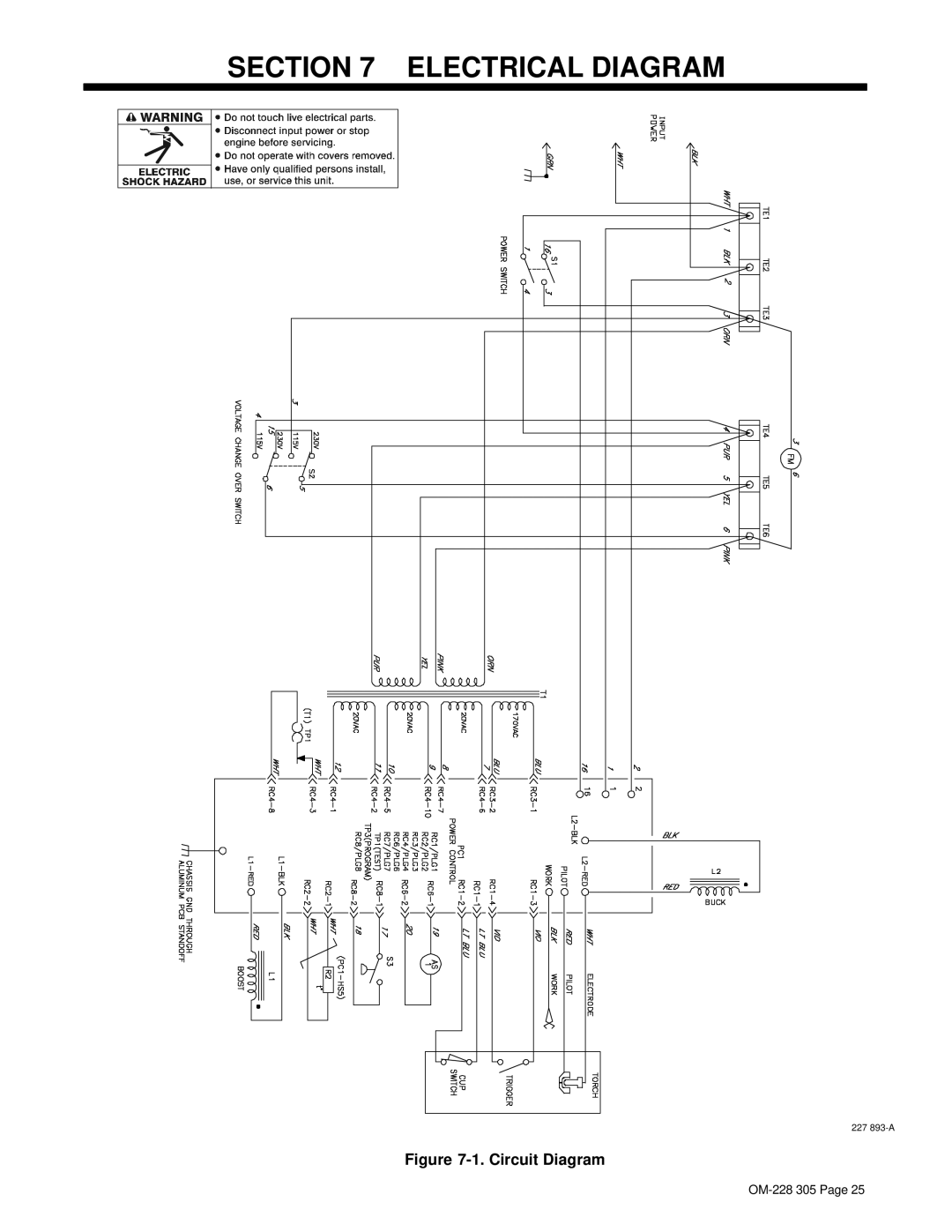 Miller Electric pmn warranty Electrical Diagram, Circuit Diagram 