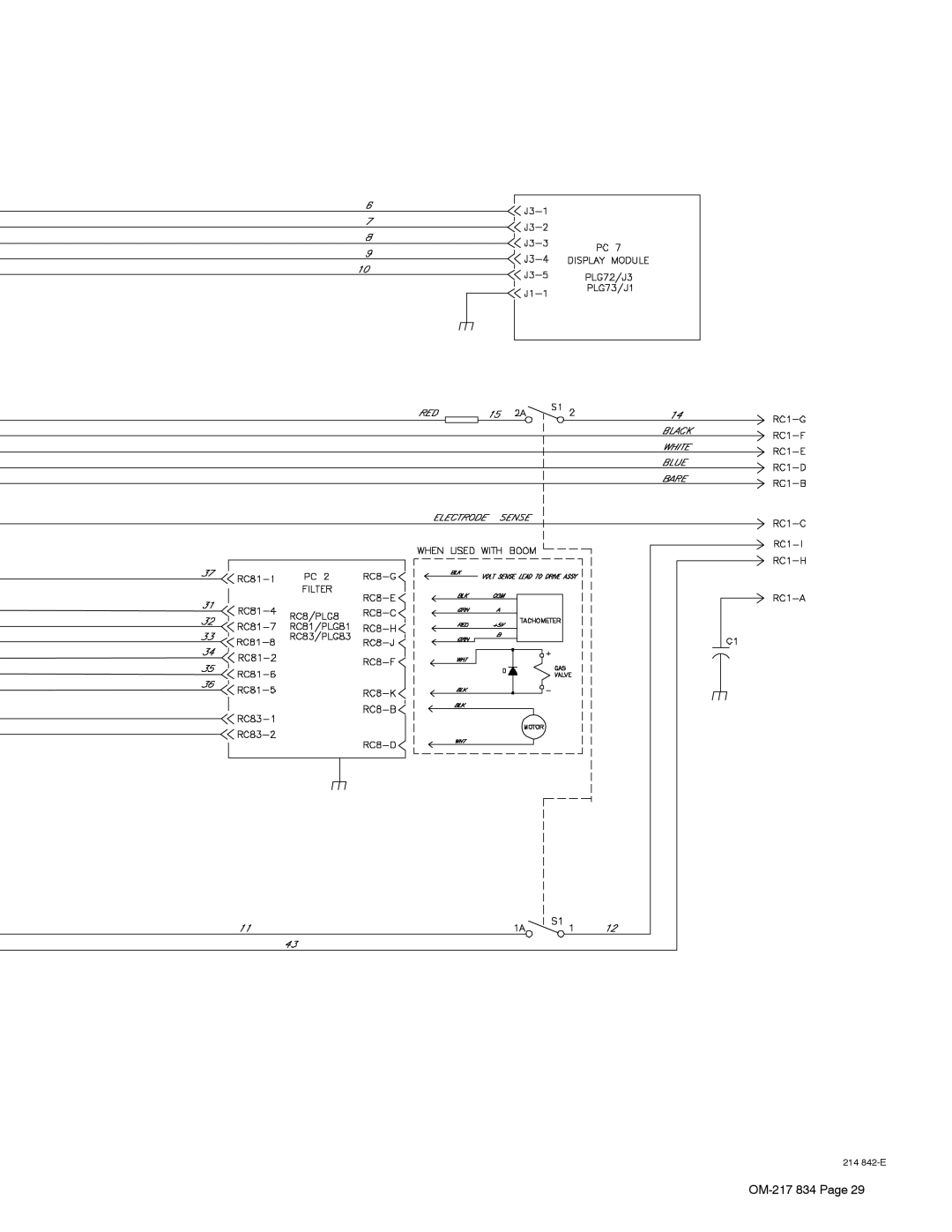 Miller Electric Remote Operator Interface manual 214 842-E 