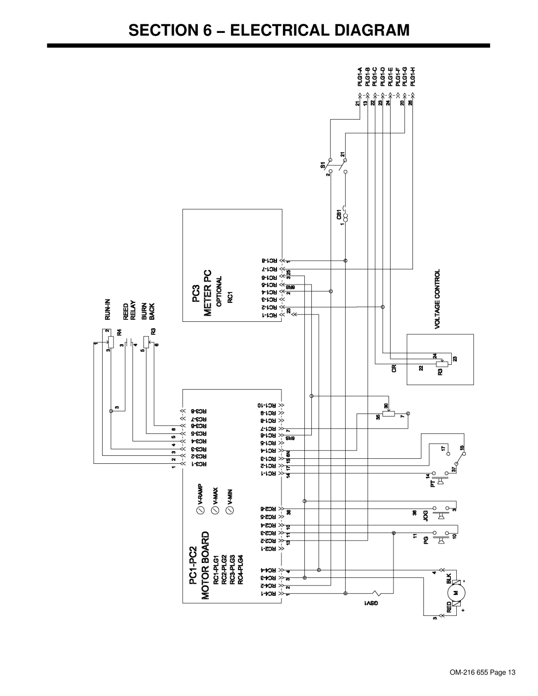 Miller Electric ST 44 Series owner manual Electrical Diagram 