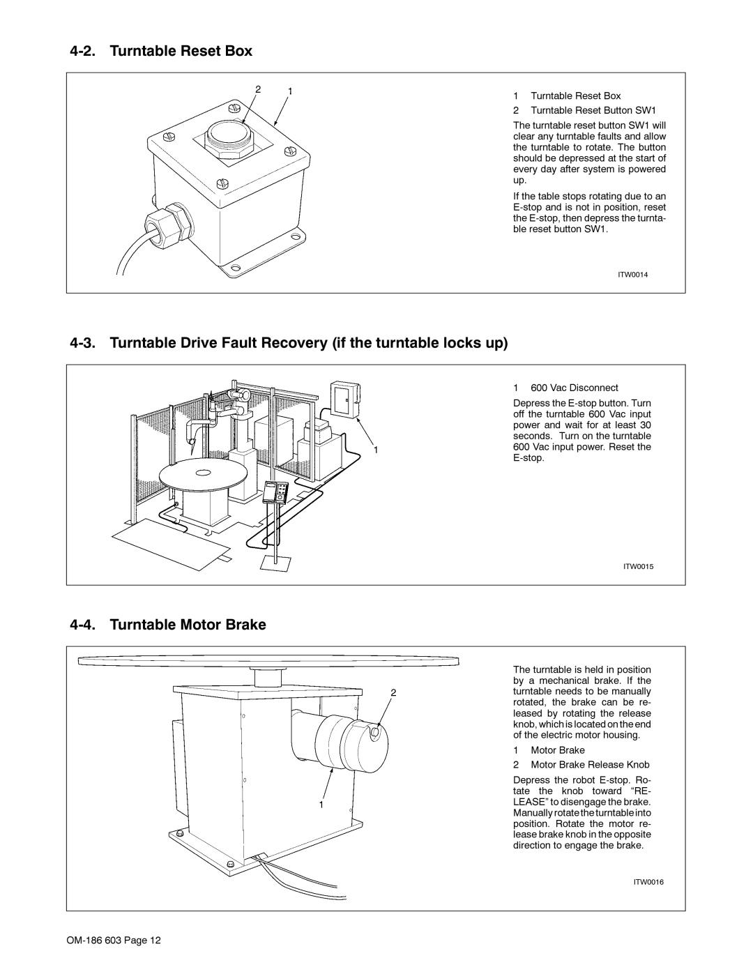 Miller Electric T60 manual 7XUQWDEOH 0RWRU %UDNH, Wkh, 0QXDOO\URWDW, Hsuhvvwkh 