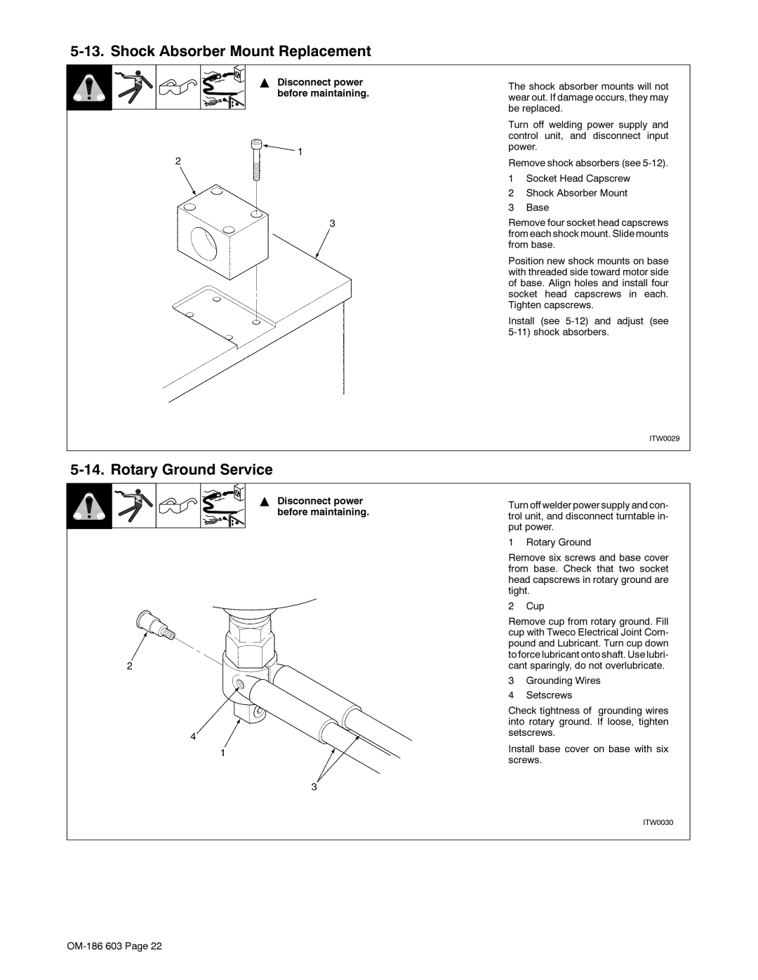 Miller Electric T60 manual 5HRYHIRXU, 3VLLRQQHZVRFNHWPRXQWVRQEDVH 