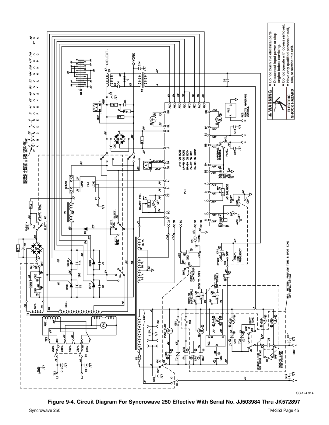 Miller Electric TM-353E manual SC-124 