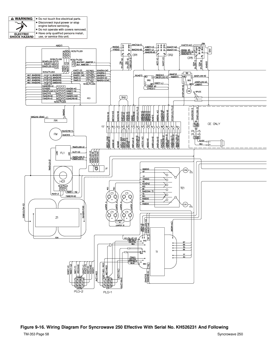 Miller Electric TM-353E manual 