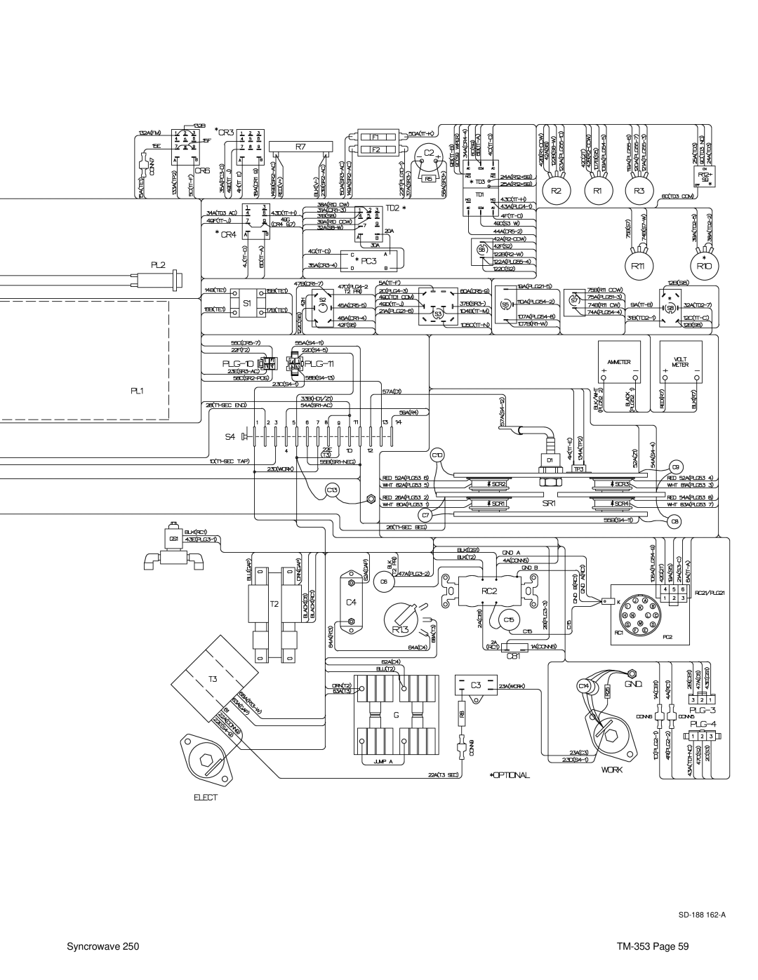 Miller Electric TM-353E manual SD-188 162-A 