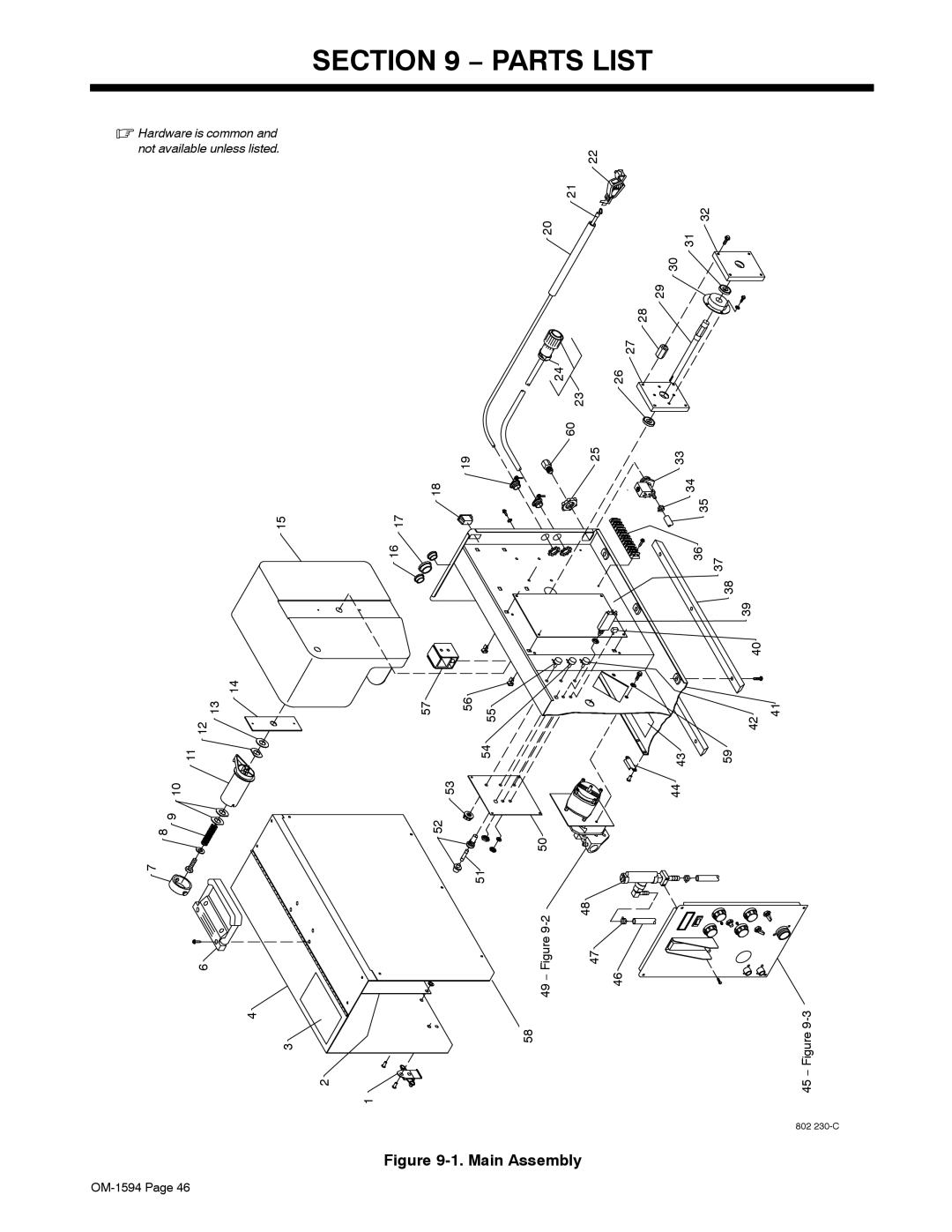 Miller Electric XR Control manual Parts List 