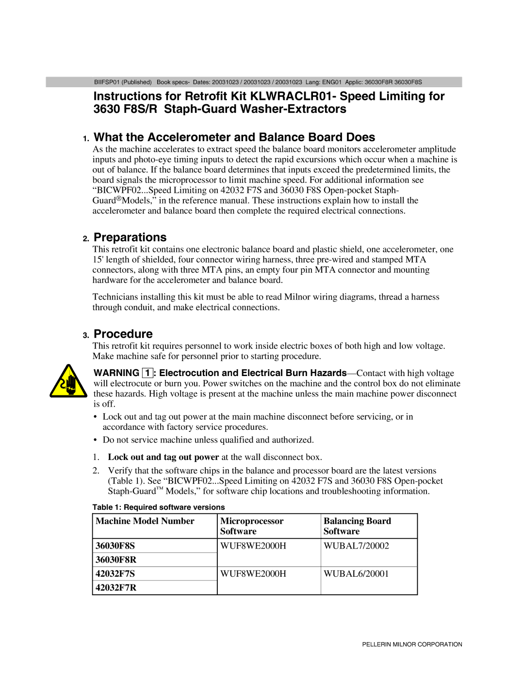 Milnor KLWRACLR01 manual ?aTPaPcXb 