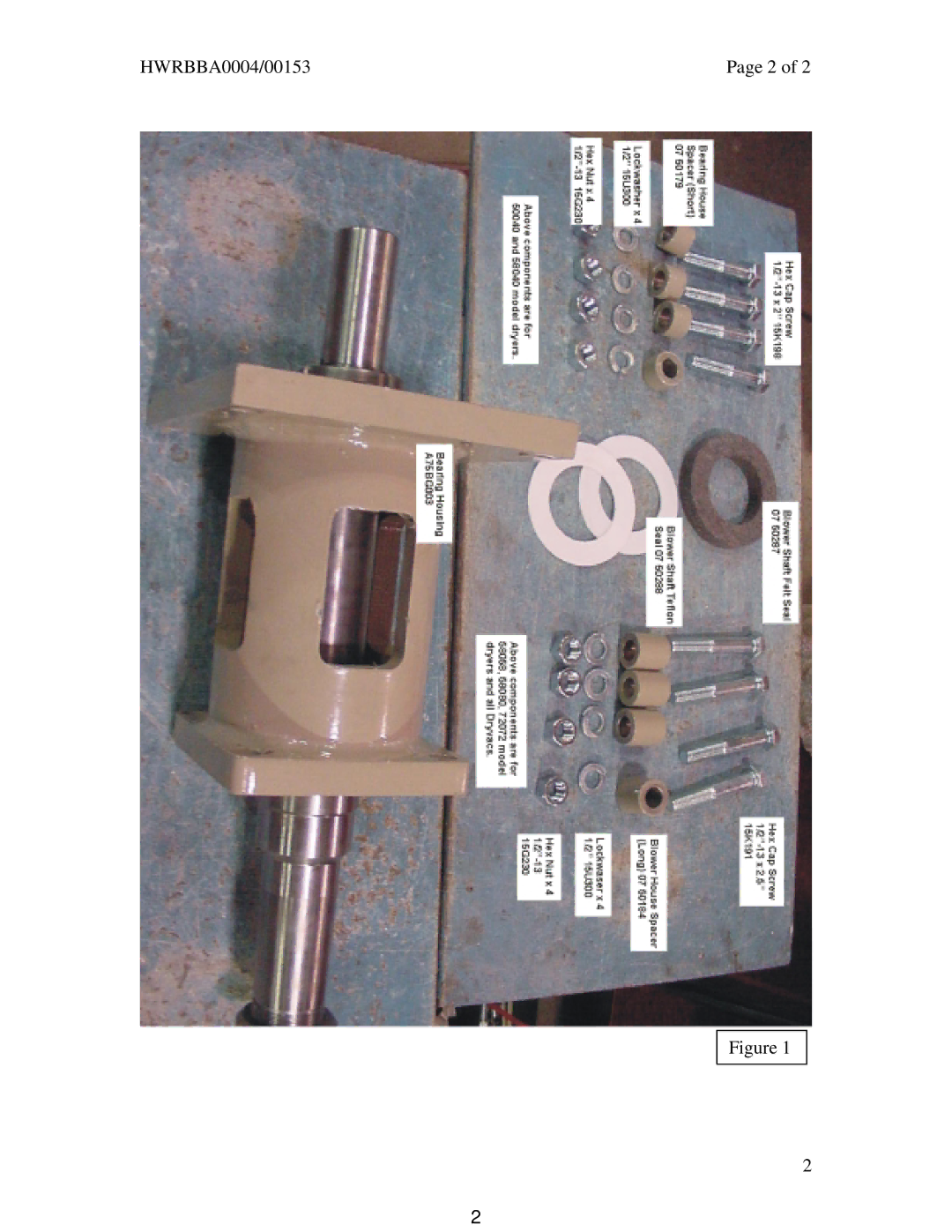 Milnor KWRBBA004 manual HWRBBA0004/00153 