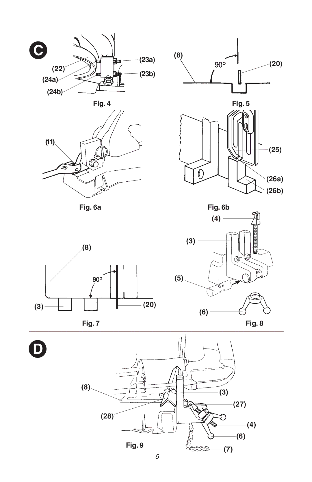 Milwaukee 48-08-0260 manual 23a 24a 23b 24b 26a 26b 