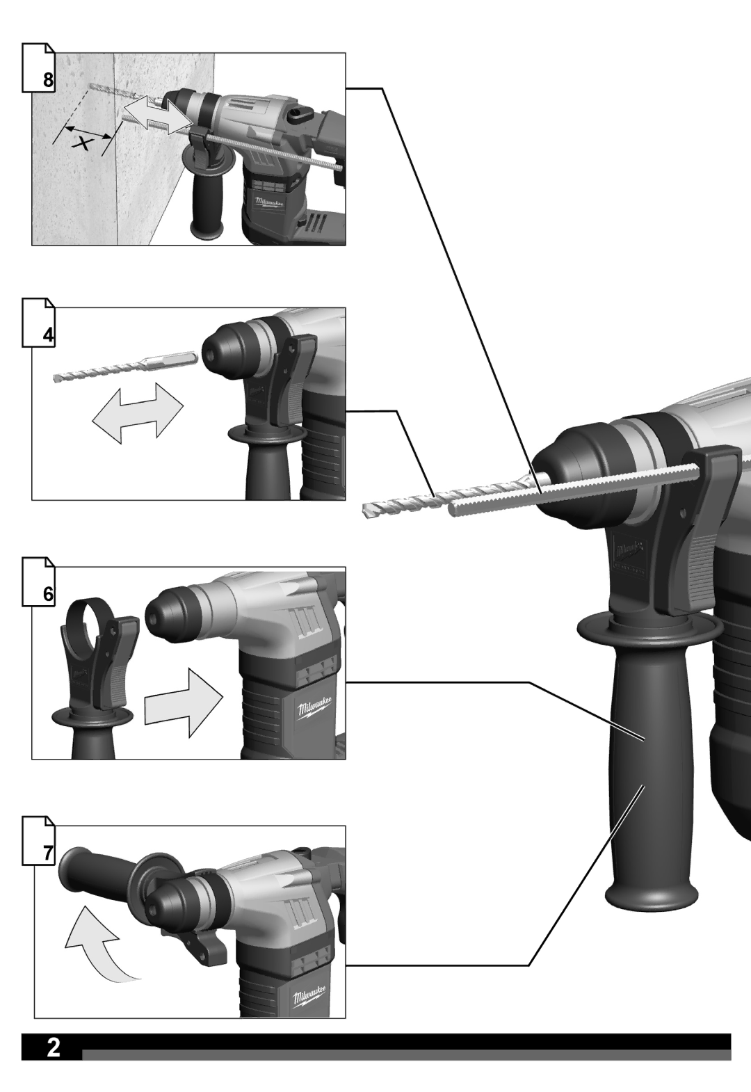 Milwaukee 5263-59B, 5263-59A manual 