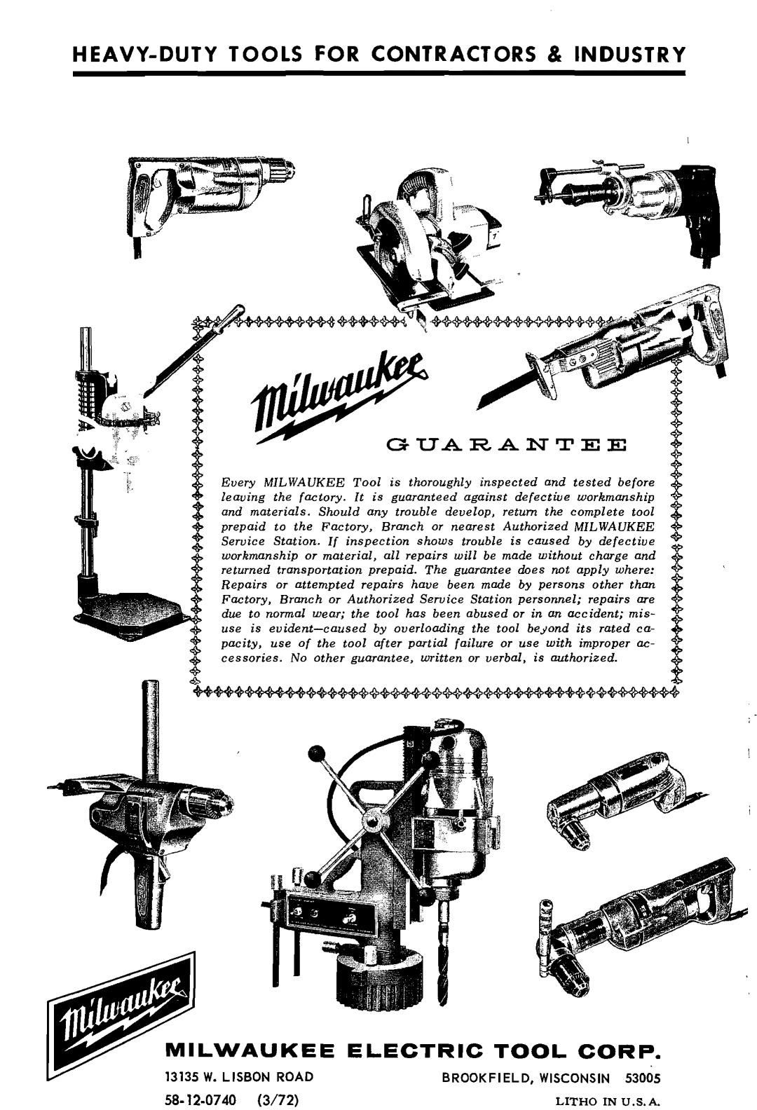 Milwaukee 5350 manual 